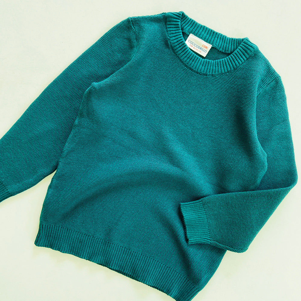Girls Crew Neck Long Sleeve Jumper Sweater