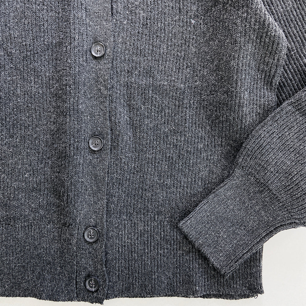 Womens Classic Button Front Cardigan Sweater