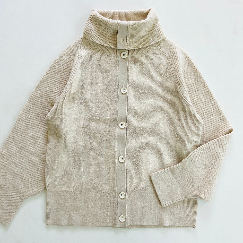 Womens Classic Button Front Cardigan Sweater