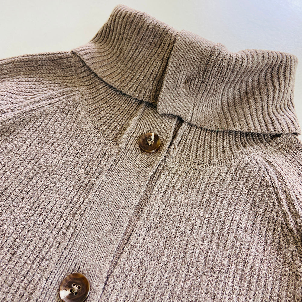 Womens Classic Button Front Cardigan Sweater