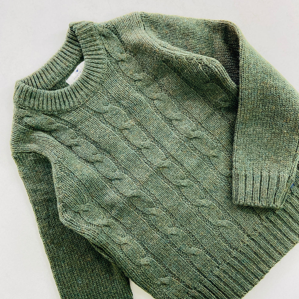 Boys Long Sleeve Solid Pullover Sweater