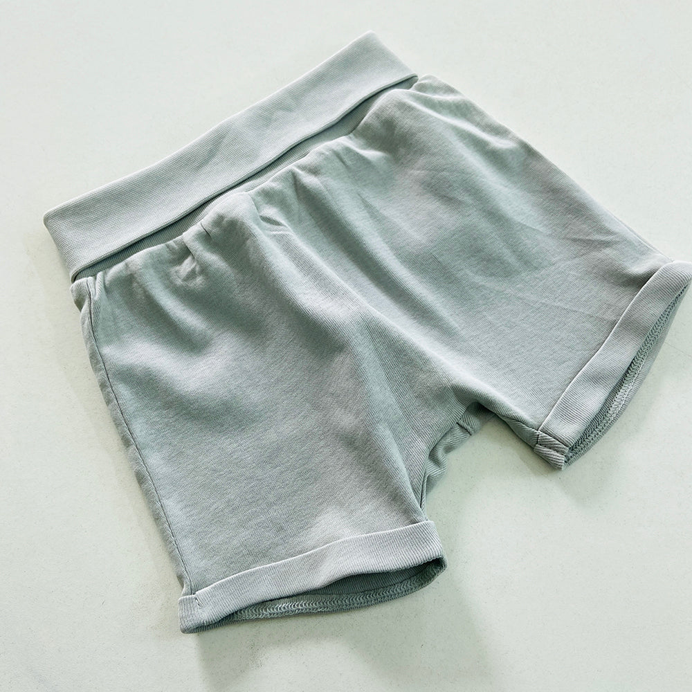 Toddler Baby High Waist Cotton Shorts