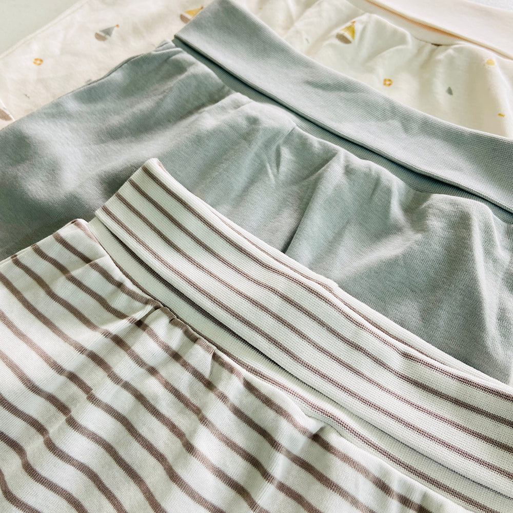 Toddler Baby High Waist Cotton Shorts