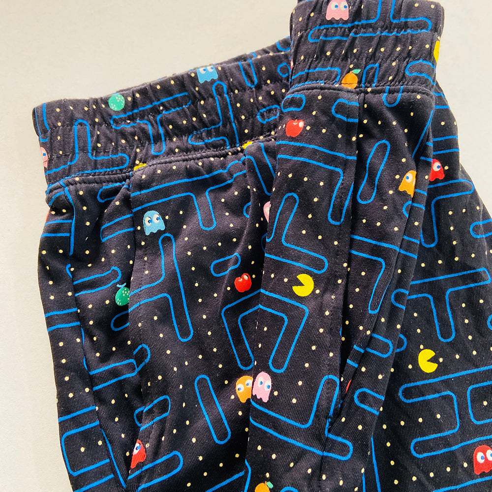 Men's Printed Side Pocket Cotton Pajama Shorts