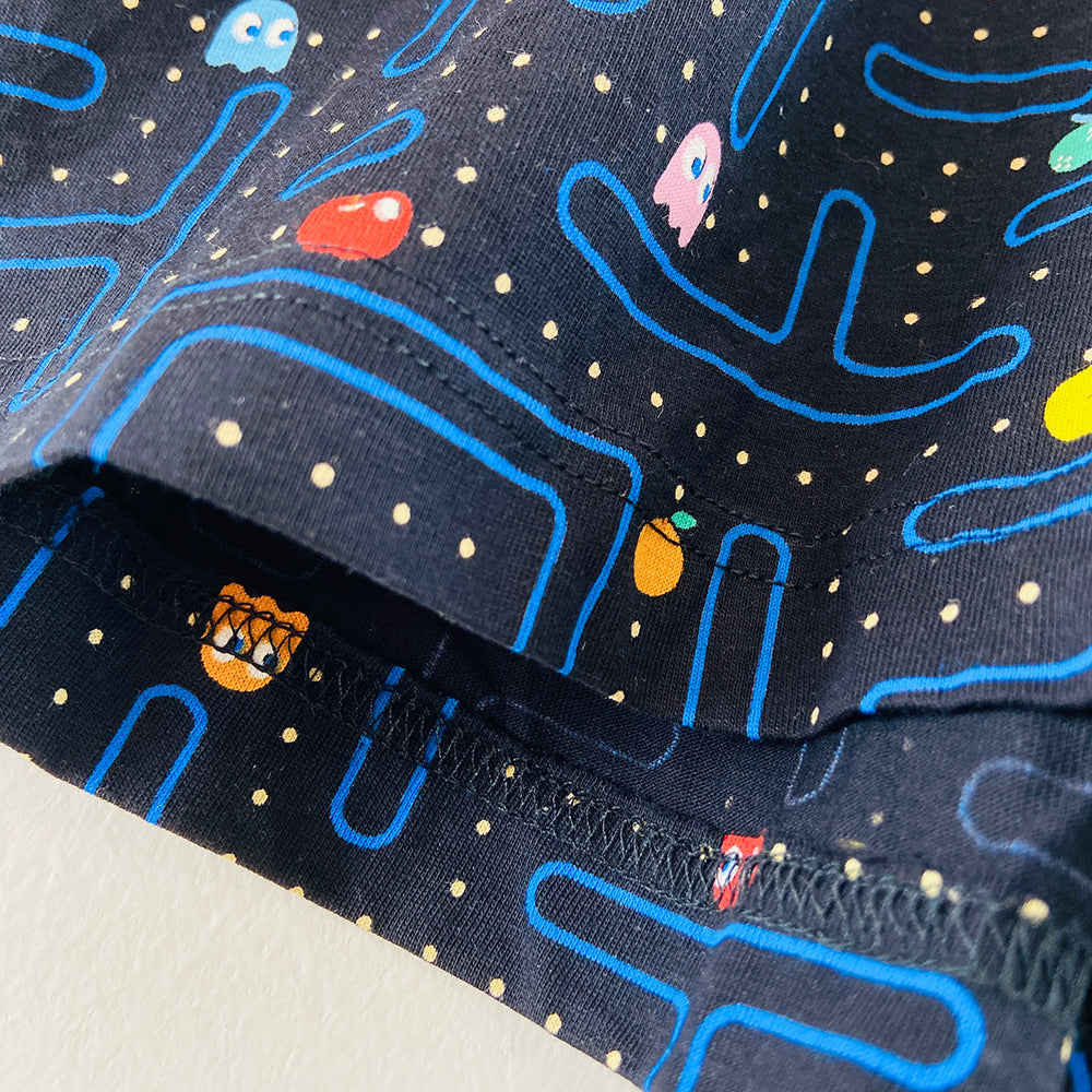 Men's Printed Side Pocket Cotton Pajama Shorts