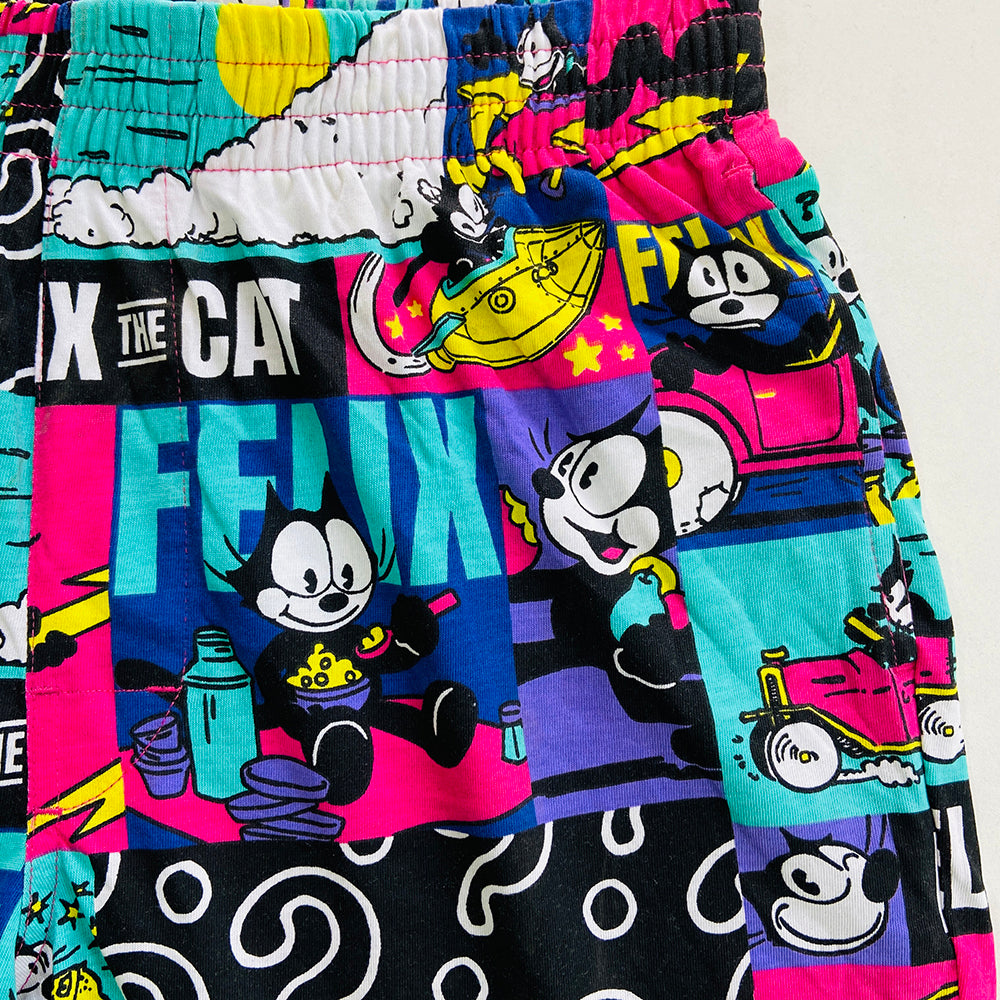 Men's Printed Side Pocket Cotton Pajama Shorts