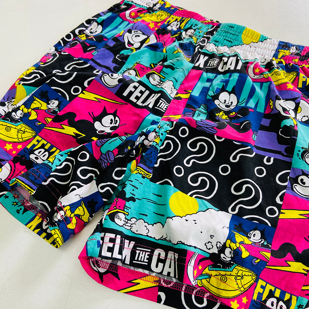 Men's Printed Side Pocket Cotton Pajama Shorts