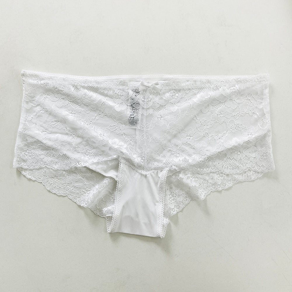 Womens Premium Lace Front Hipster Brief Panty