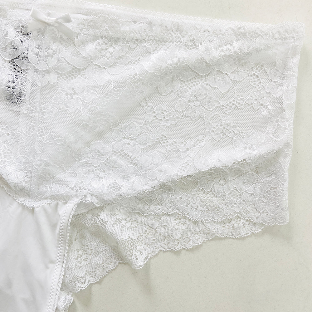 Womens Premium Lace Front Hipster Brief Panty