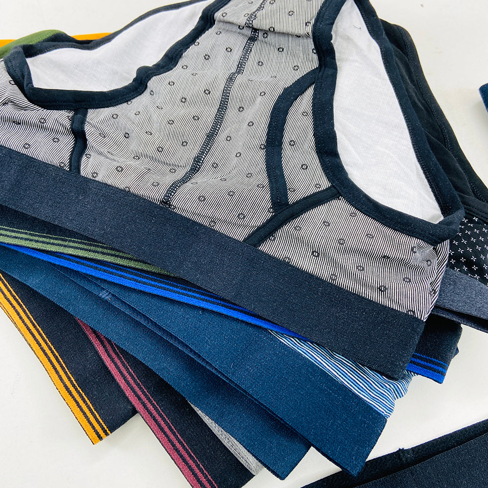 Pack of 3 Mens Outer Elastic Waistbelt Cotton Briefs