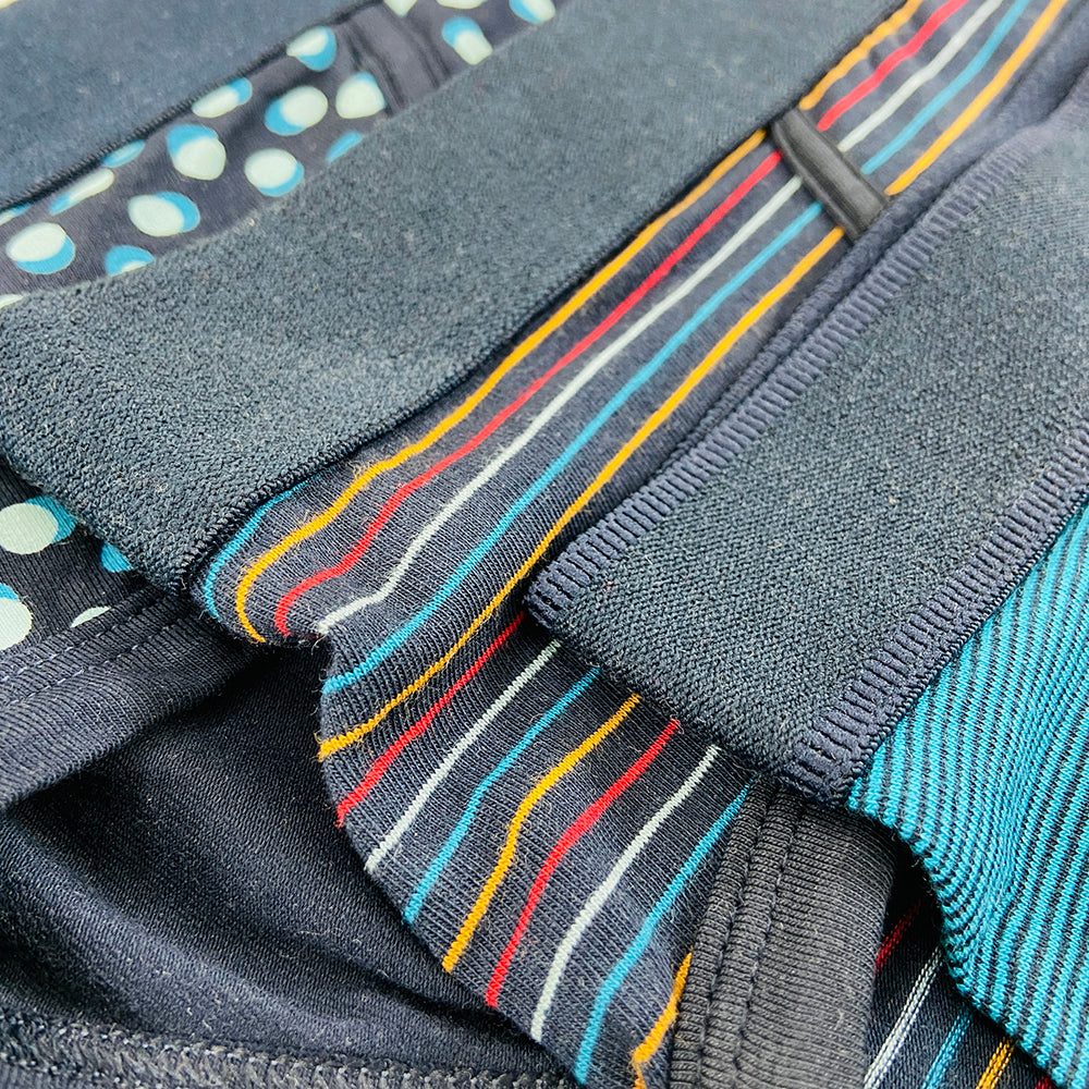 Pack of 3 Mens Outer Elastic Waistbelt Cotton Briefs