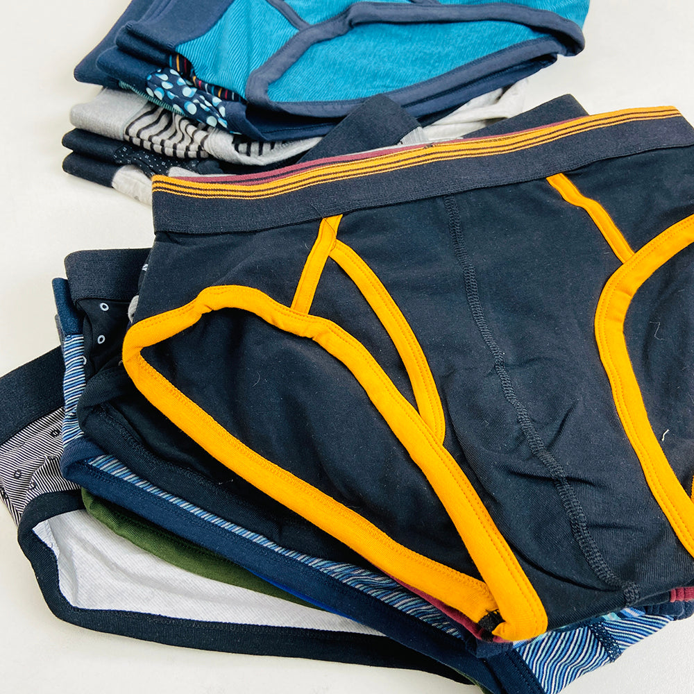 Pack of 3 Mens Outer Elastic Waistbelt Cotton Briefs