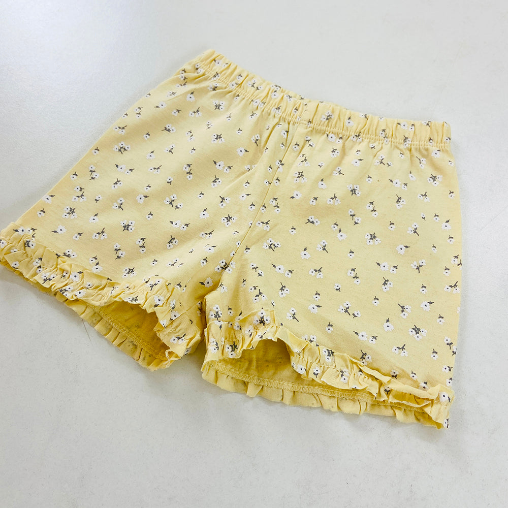 Girls Printed Cotton Jersey Shorts