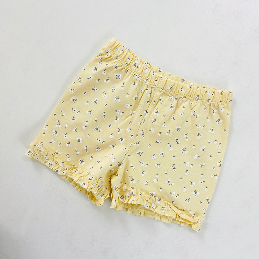 Girls Printed Cotton Jersey Shorts