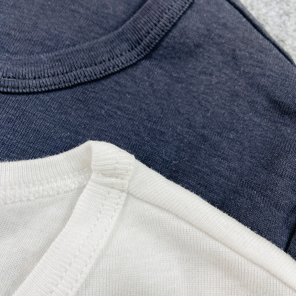 Pack of 2 Boys Basic Round Neck Cotton Undershirt