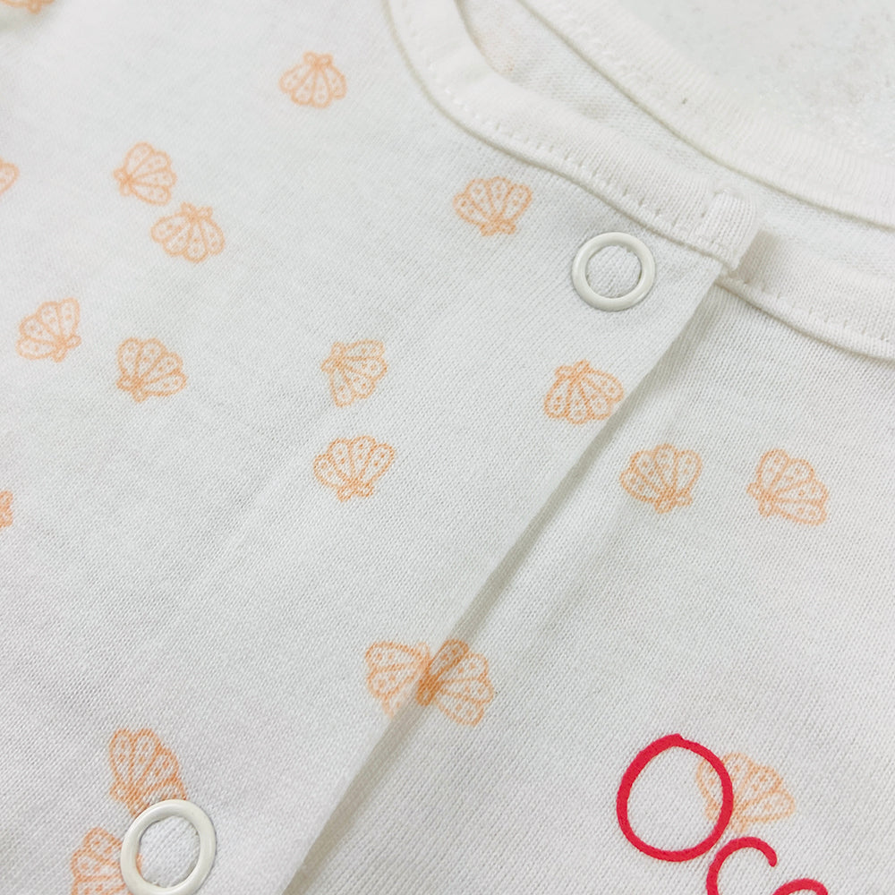 Infant and Toddler Baby Short Sleeve Cotton Bodysuit