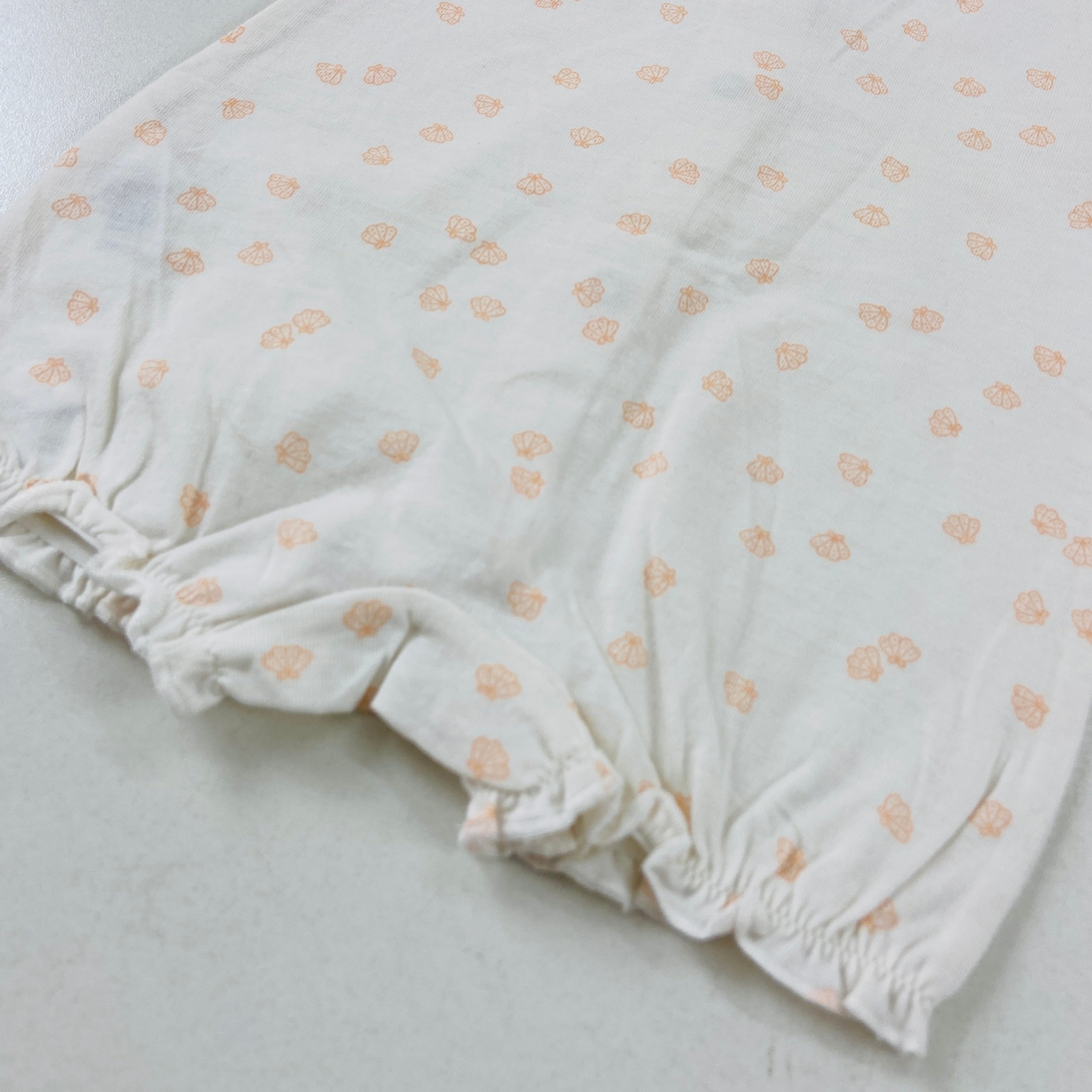 Infant and Toddler Baby Short Sleeve Cotton Bodysuit