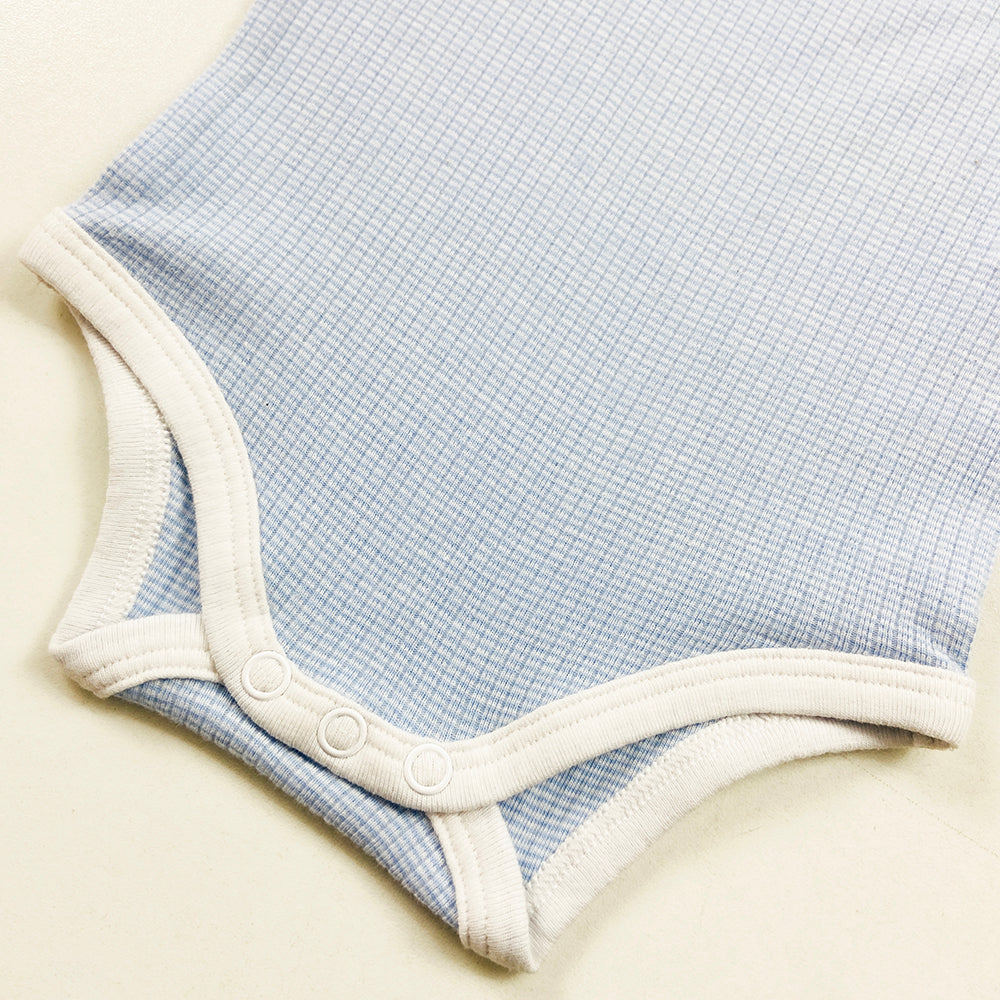 Infant and Toddler Baby Sleeveless Cotton Romper Bodysuit