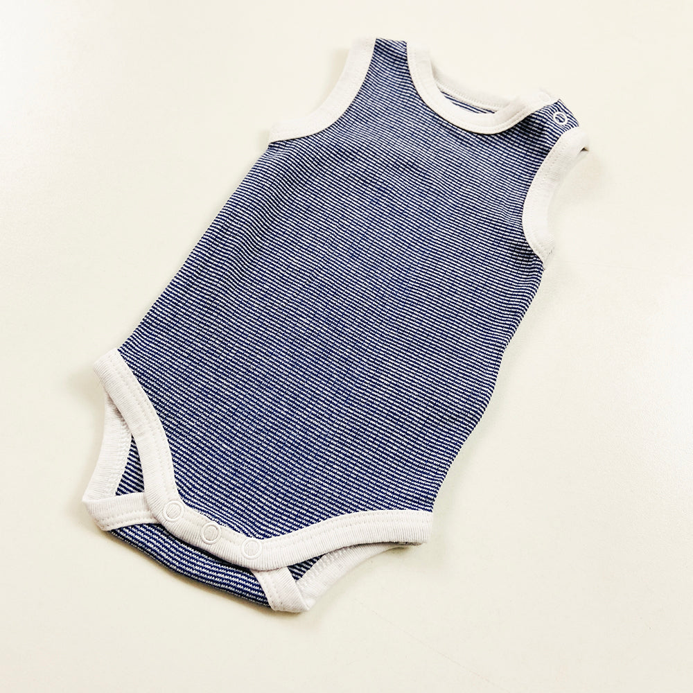 Infant and Toddler Baby Sleeveless Cotton Romper Bodysuit