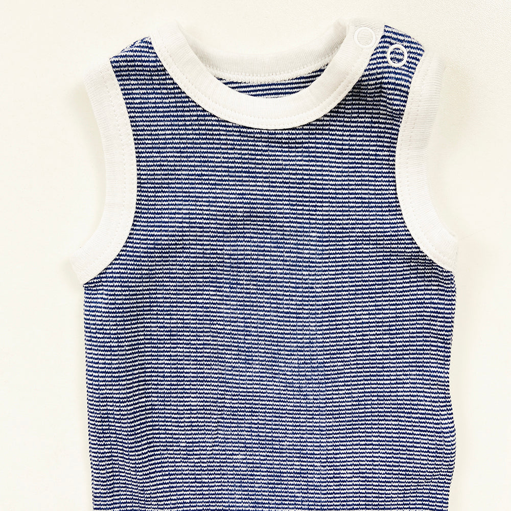 Infant and Toddler Baby Sleeveless Cotton Romper Bodysuit