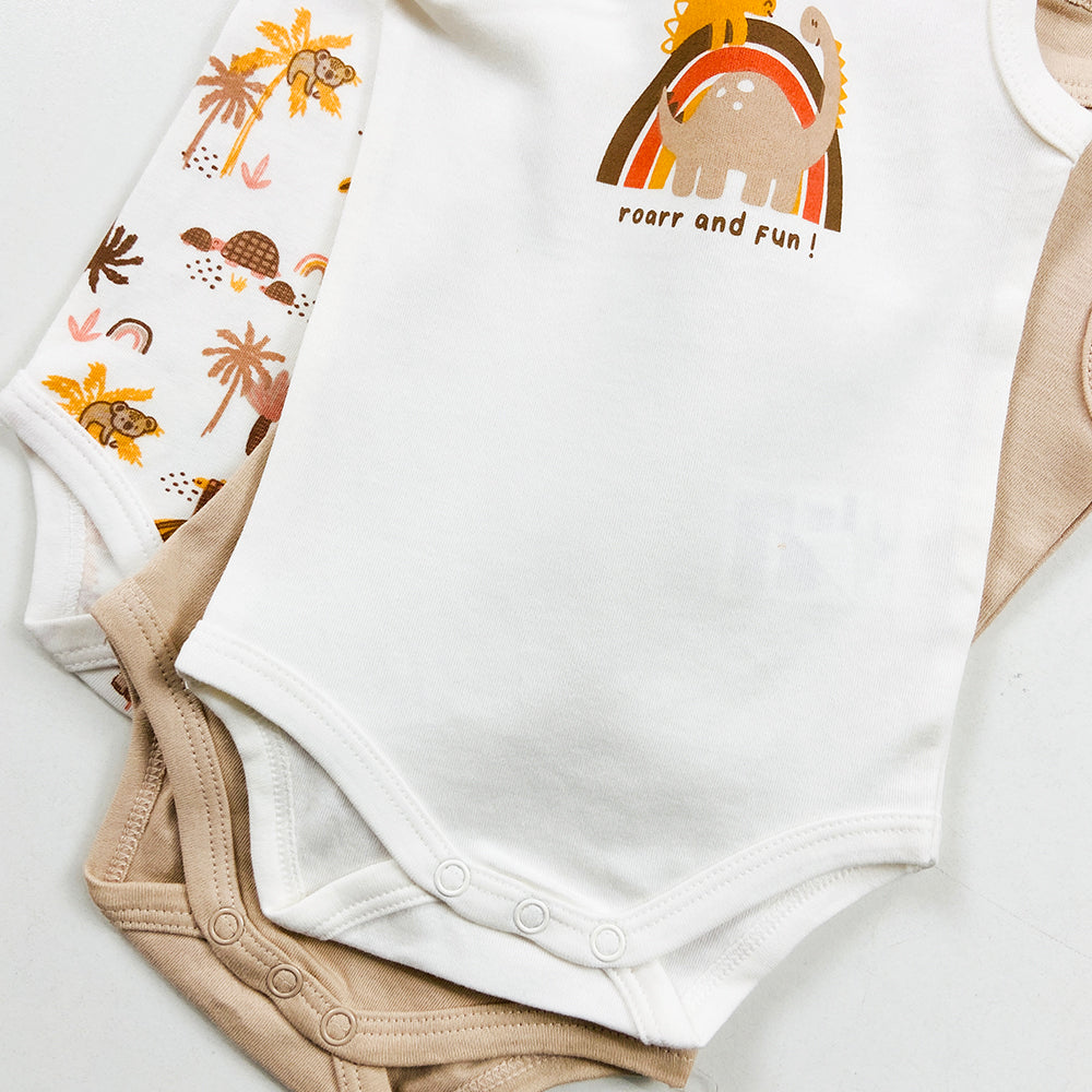 Infant and Toddler Baby Sleeveless Cotton Romper Bodysuit