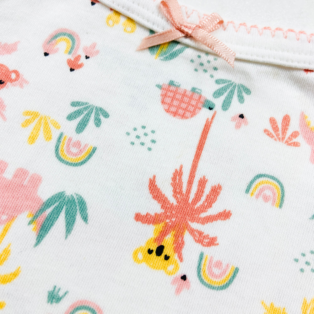 Infant and Toddler Baby Sleeveless Cotton Romper Bodysuit