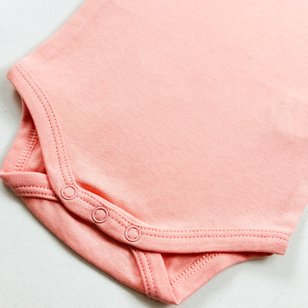 Infant and Toddler Baby Sleeveless Cotton Romper Bodysuit