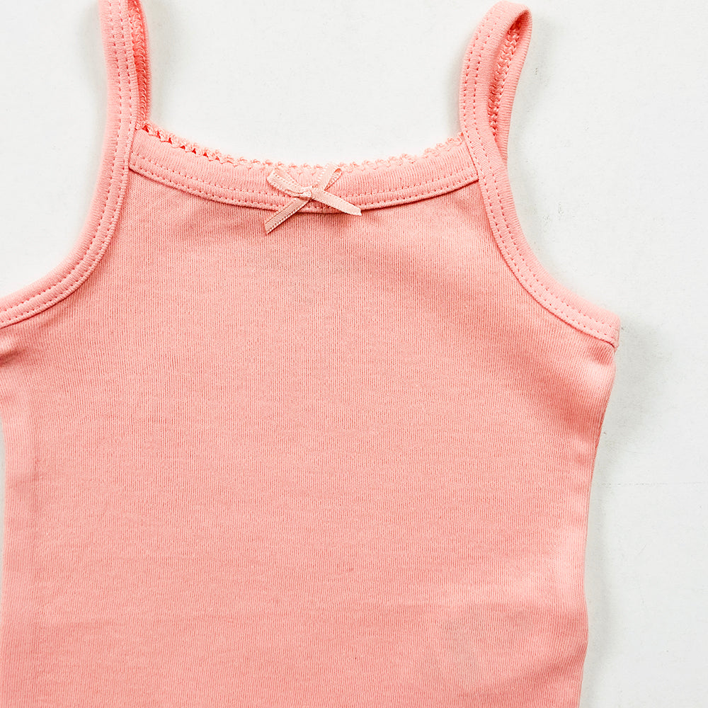 Infant and Toddler Baby Sleeveless Cotton Romper Bodysuit