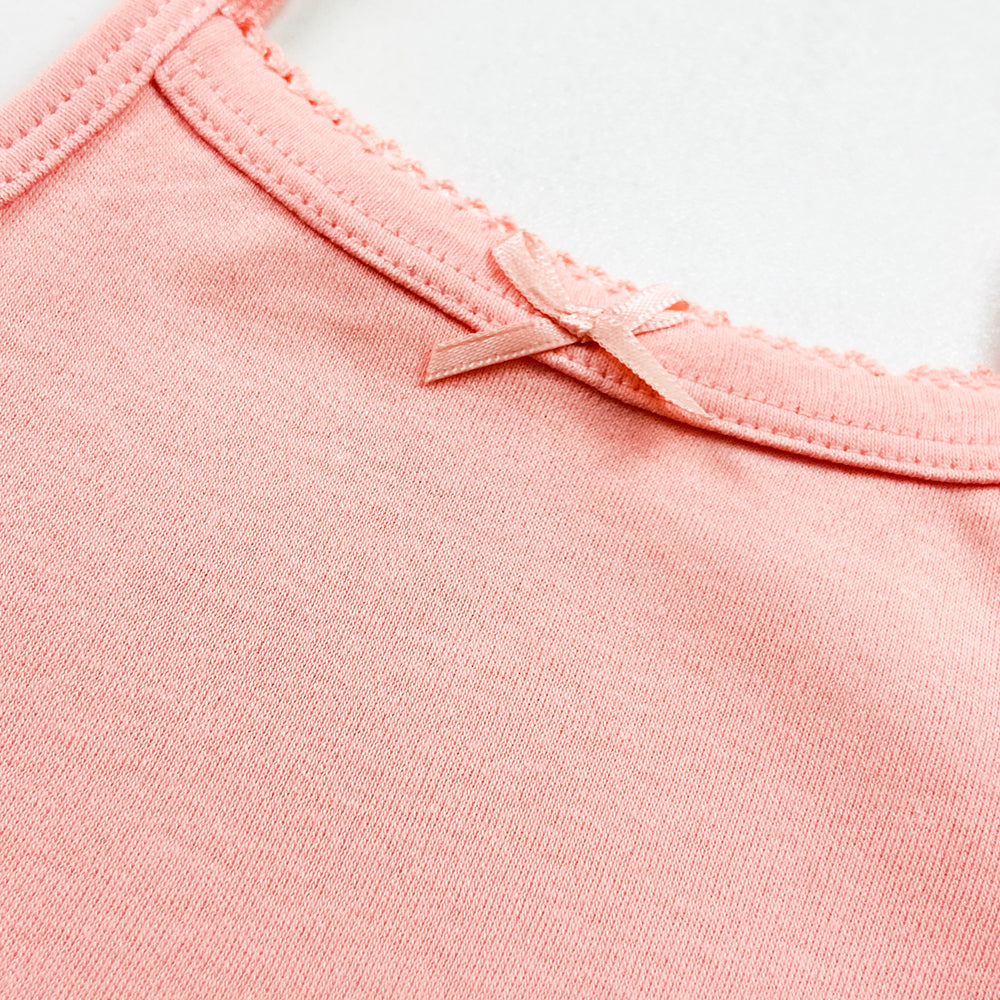 Infant and Toddler Baby Sleeveless Cotton Romper Bodysuit