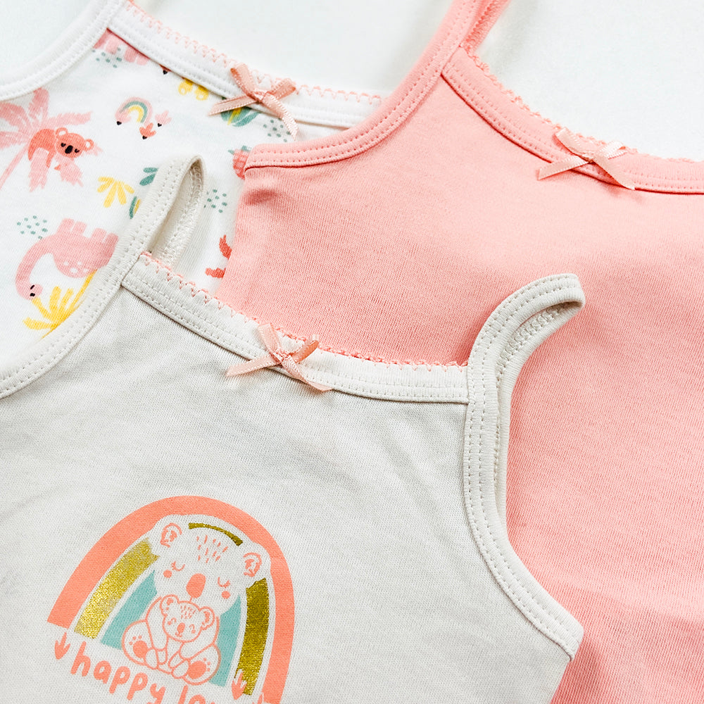 Infant and Toddler Baby Sleeveless Cotton Romper Bodysuit