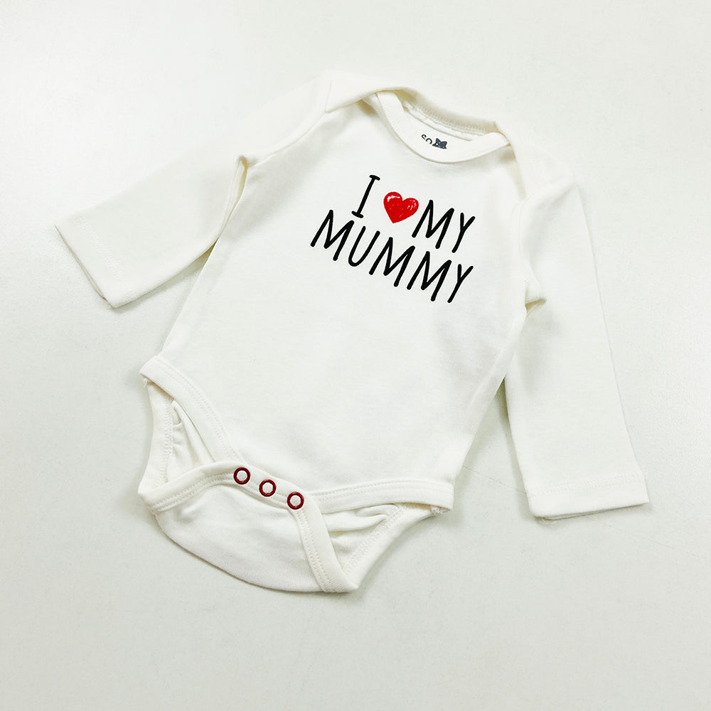 Pack of 2 Cute Printed Full Sleeve Baby Romper