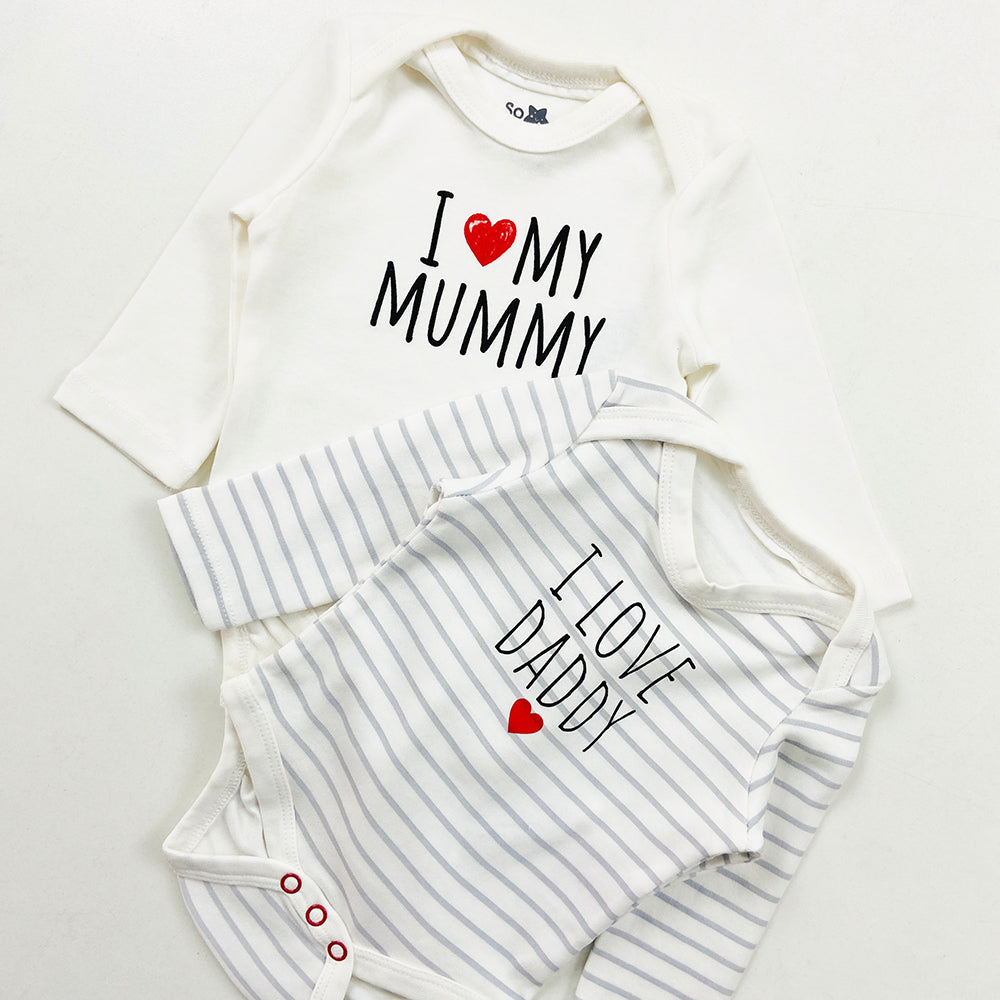 Pack of 2 Cute Printed Full Sleeve Baby Romper