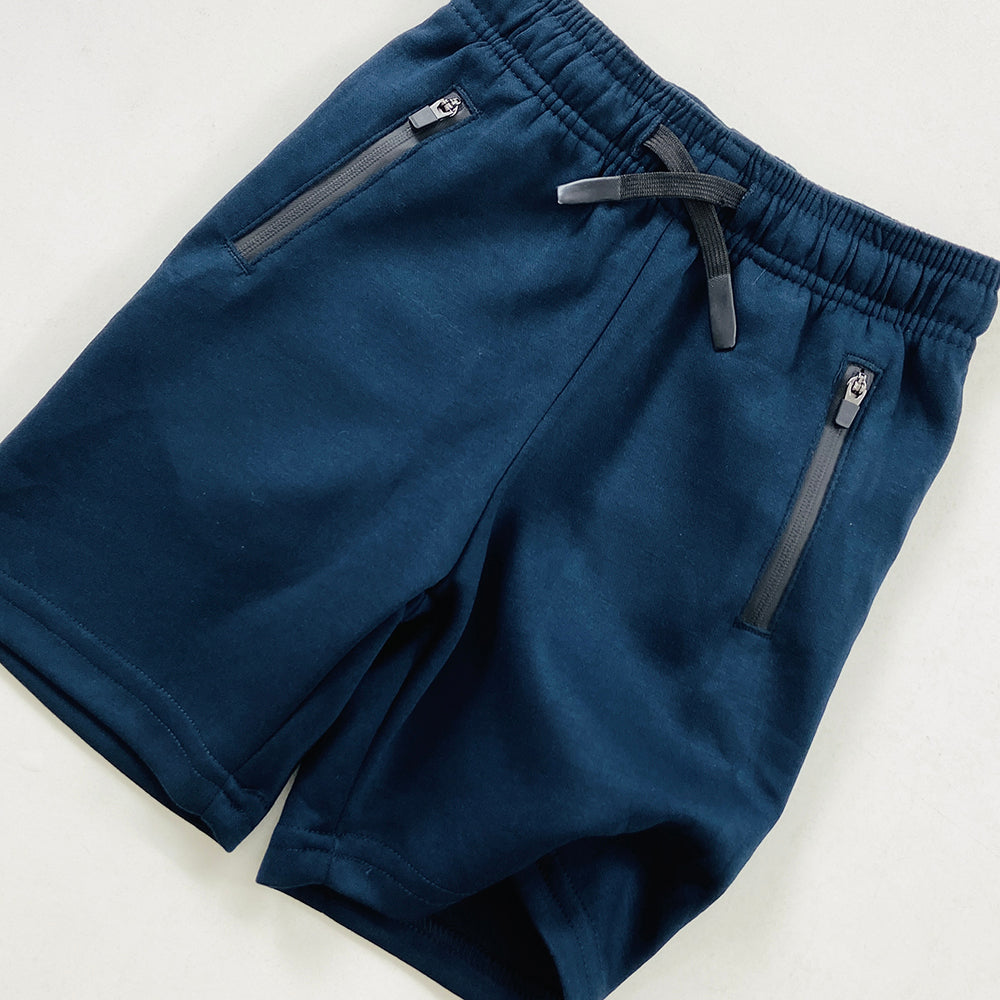 Boys Side Pocket Elasticated Sporty Shorts