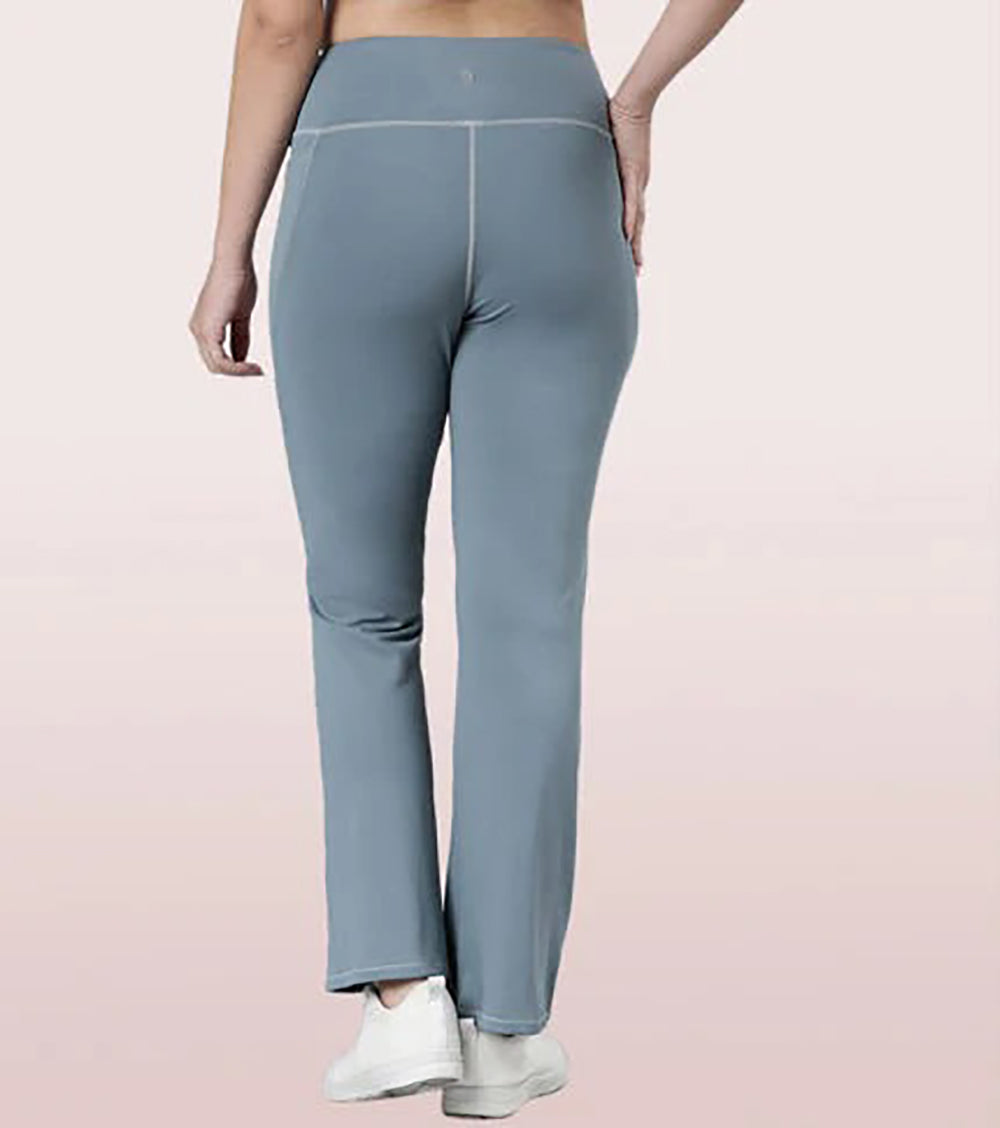 Womens High Waist Bootcut Yoga Pants with Pockets