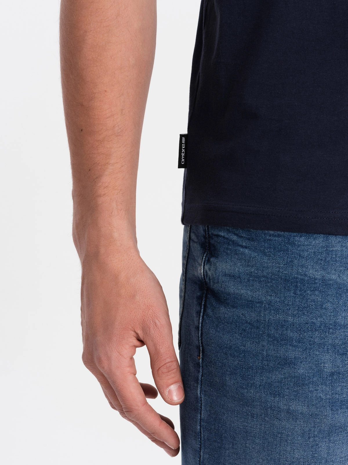 Men's Short Sleeve V-Neck Cotton T-Shirt