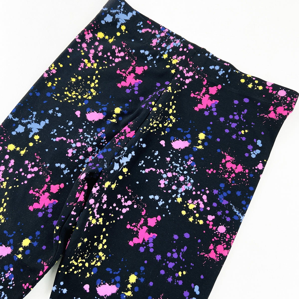 Girls Premium Cotton Jersey Printed Leggings