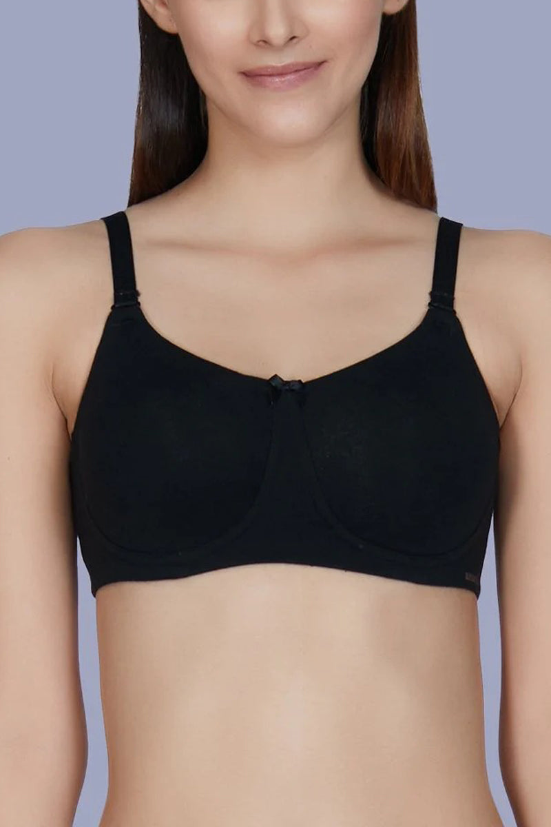 Womens Cotton Non-Padded Non-Wired Full Coverage Bra