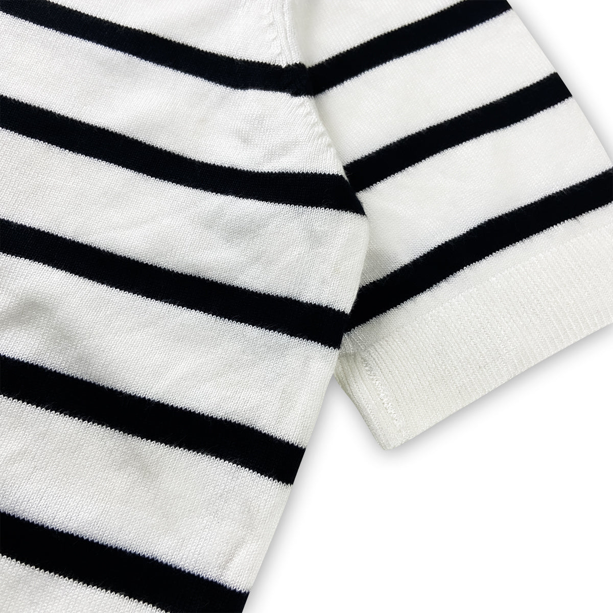 Womens Elegant Knit Short Sleeve Top