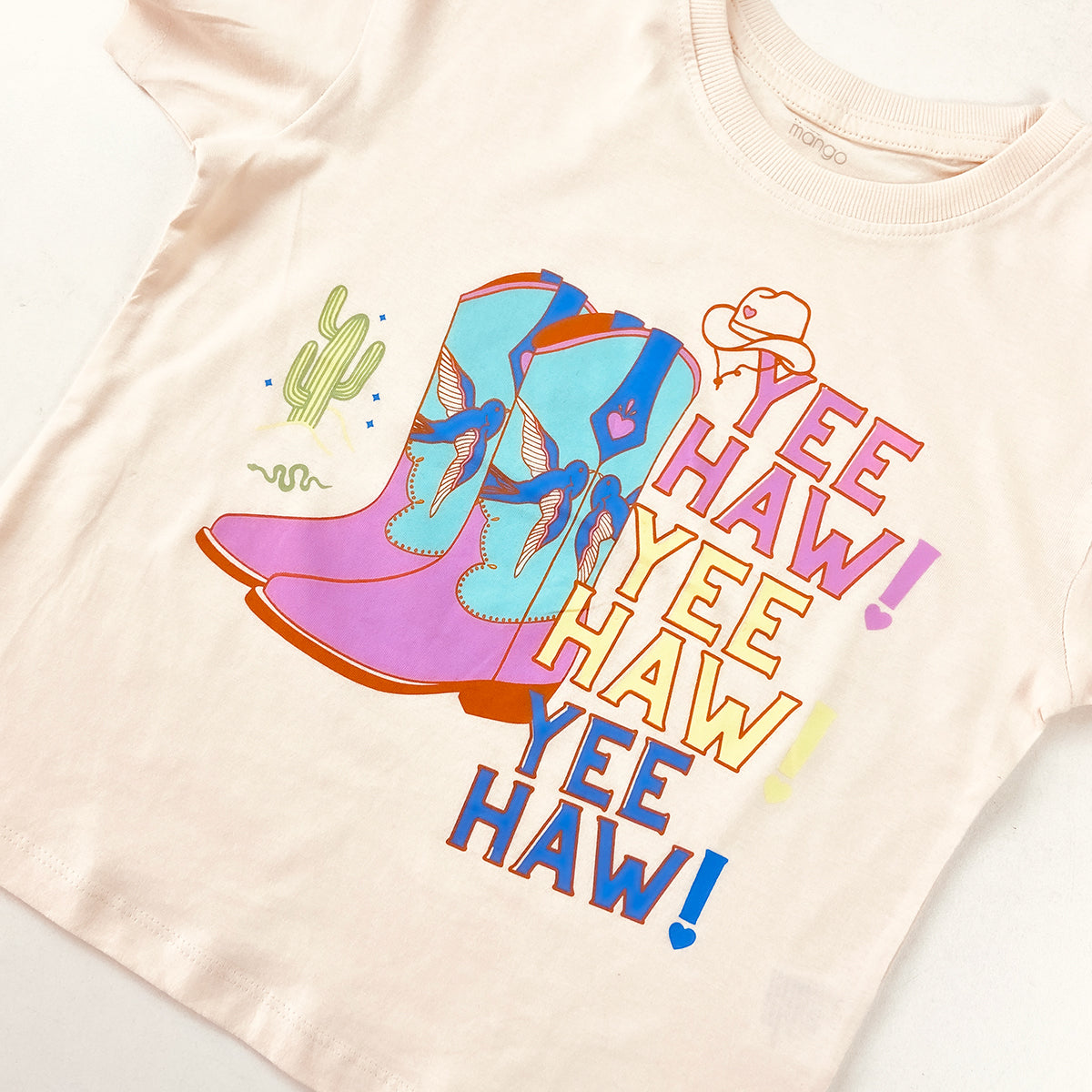 Girls Fun Printed Soft Cotton Short Sleeve Crew Neck T-Shirt (8-16 Years)