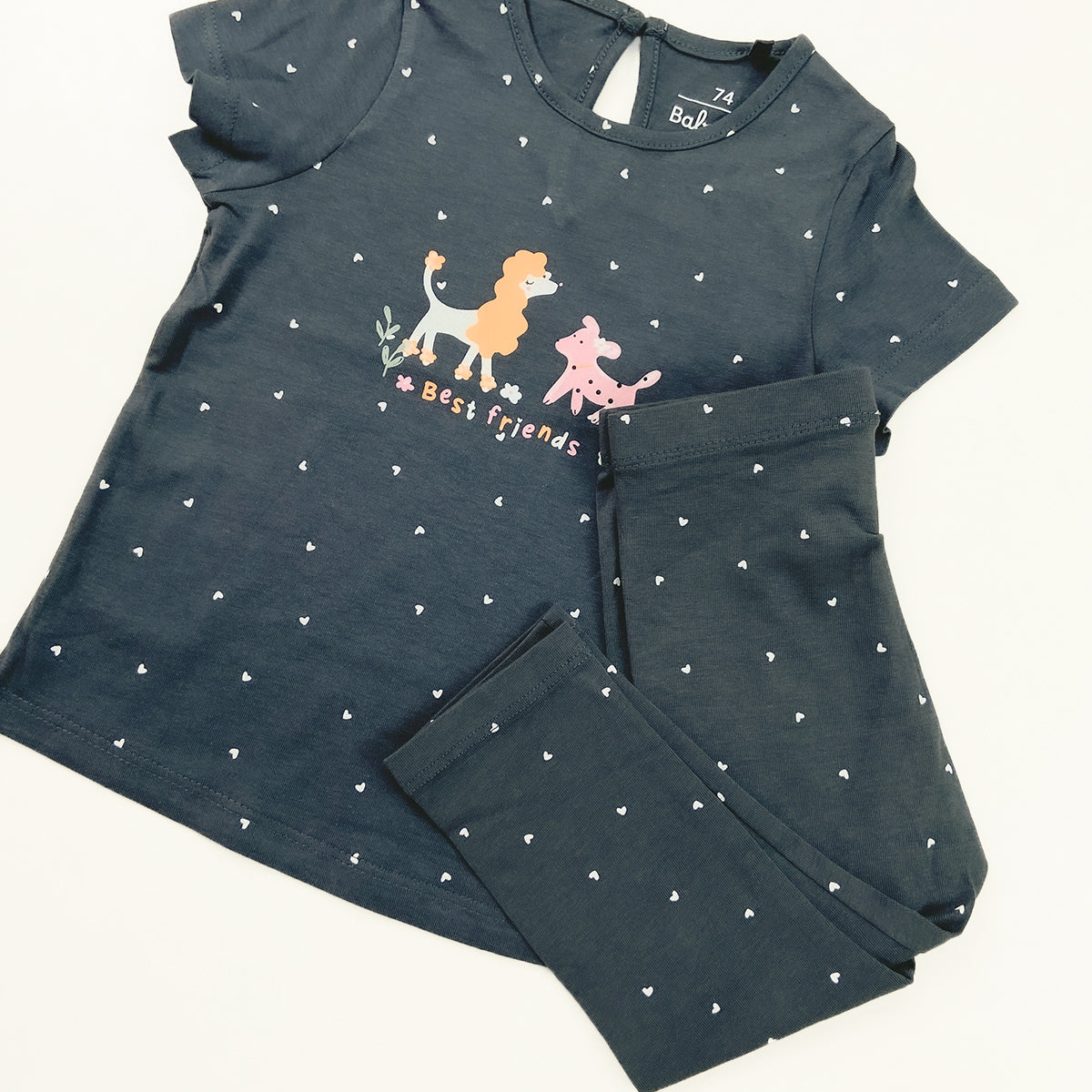 Kids Cotton Printed Co-Ord Pajama Set