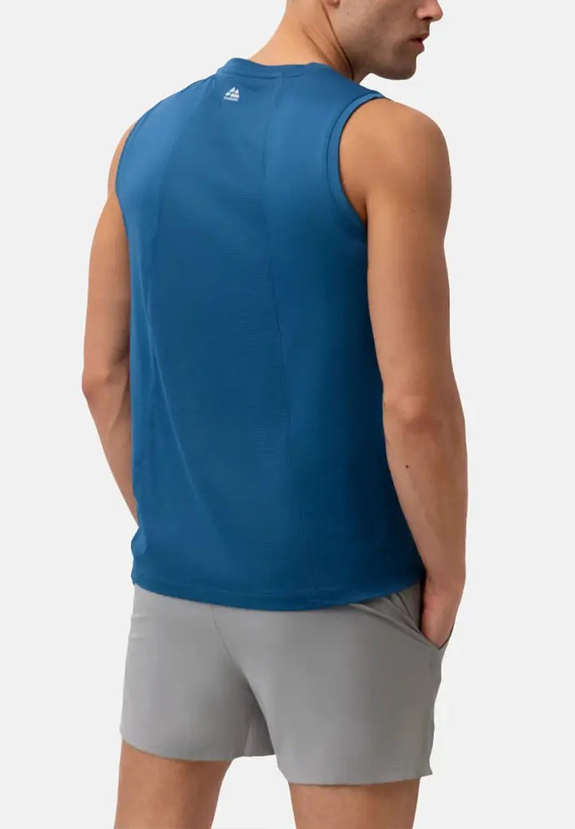 Mens Premium Lightweight Sports Sleeveless Tank Top
