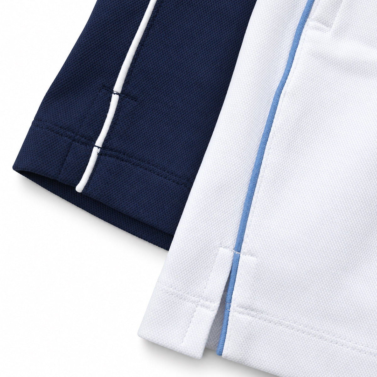 Women's Cotton Blend Stretch Pockets & Contrast Piping Shorts