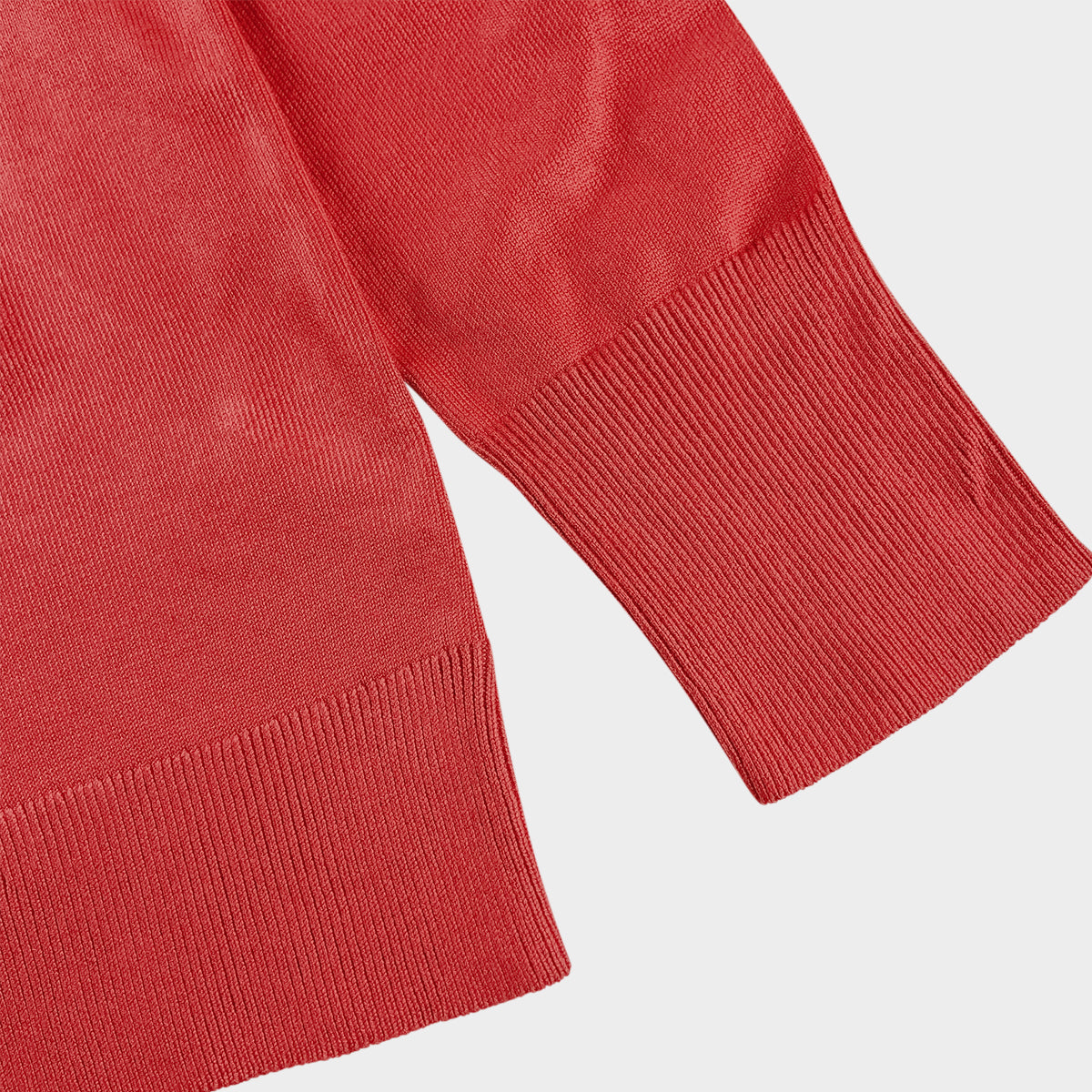 Womens Premium Long Sleeve Soft Knit Henley Sweater