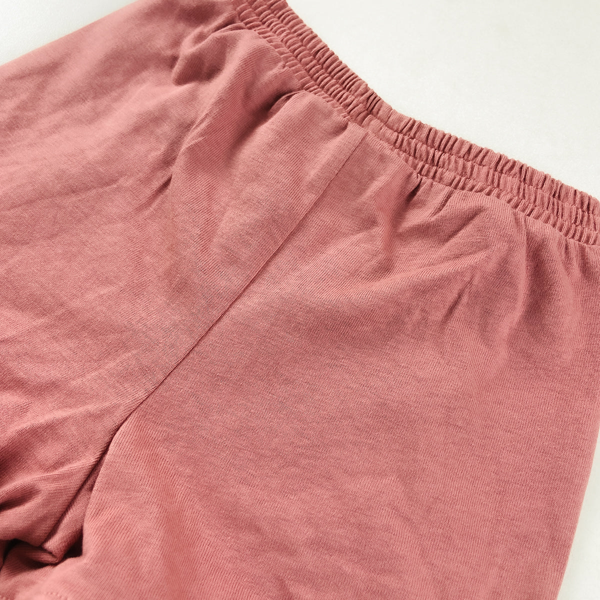 Baby Girls Ruffle Hem Cotton Shorts