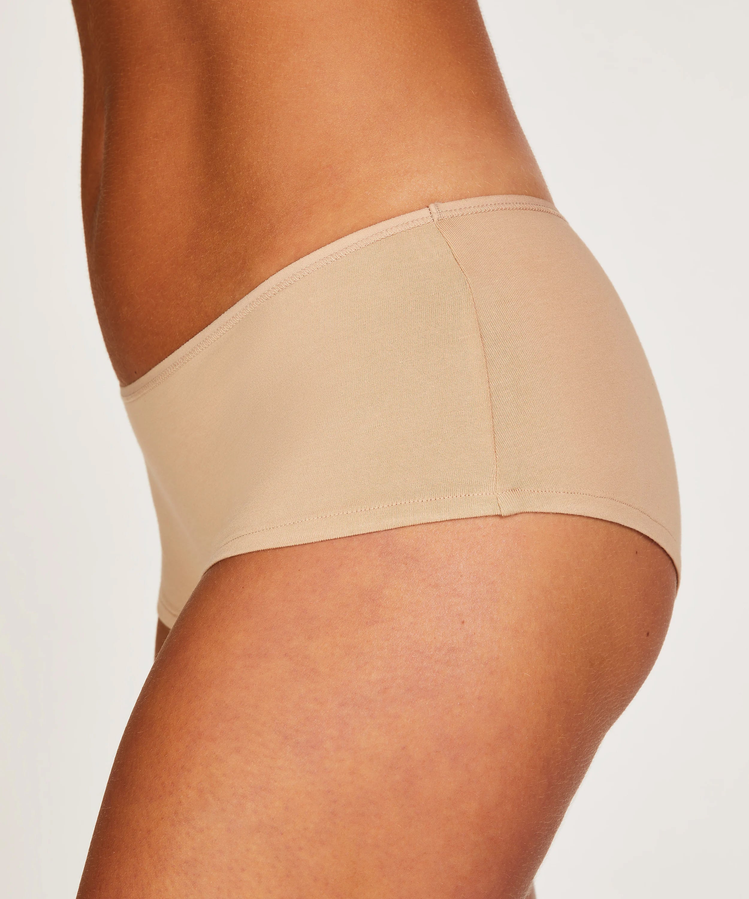 Pack of 3 Ladies Mid Rise Cotton Boxer Shorts