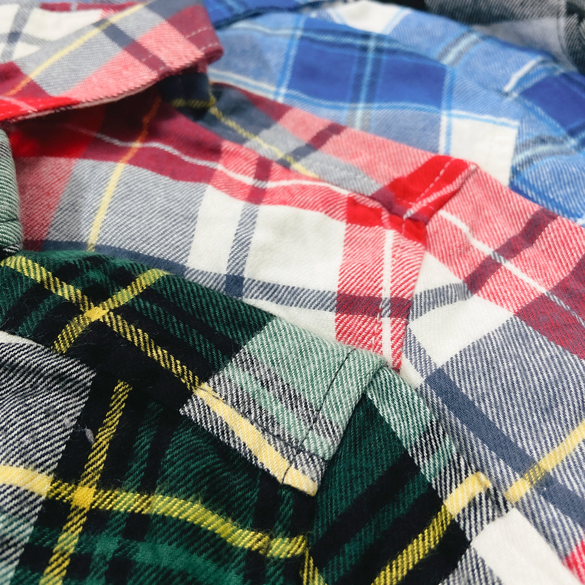 Kids Check Flannel Shirt with Chest Pocket