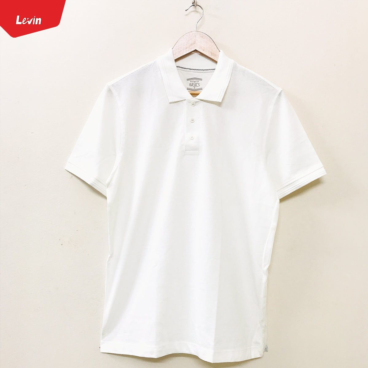 Men's Half Sleeve Solid Organic Cotton Polo T-Shirt