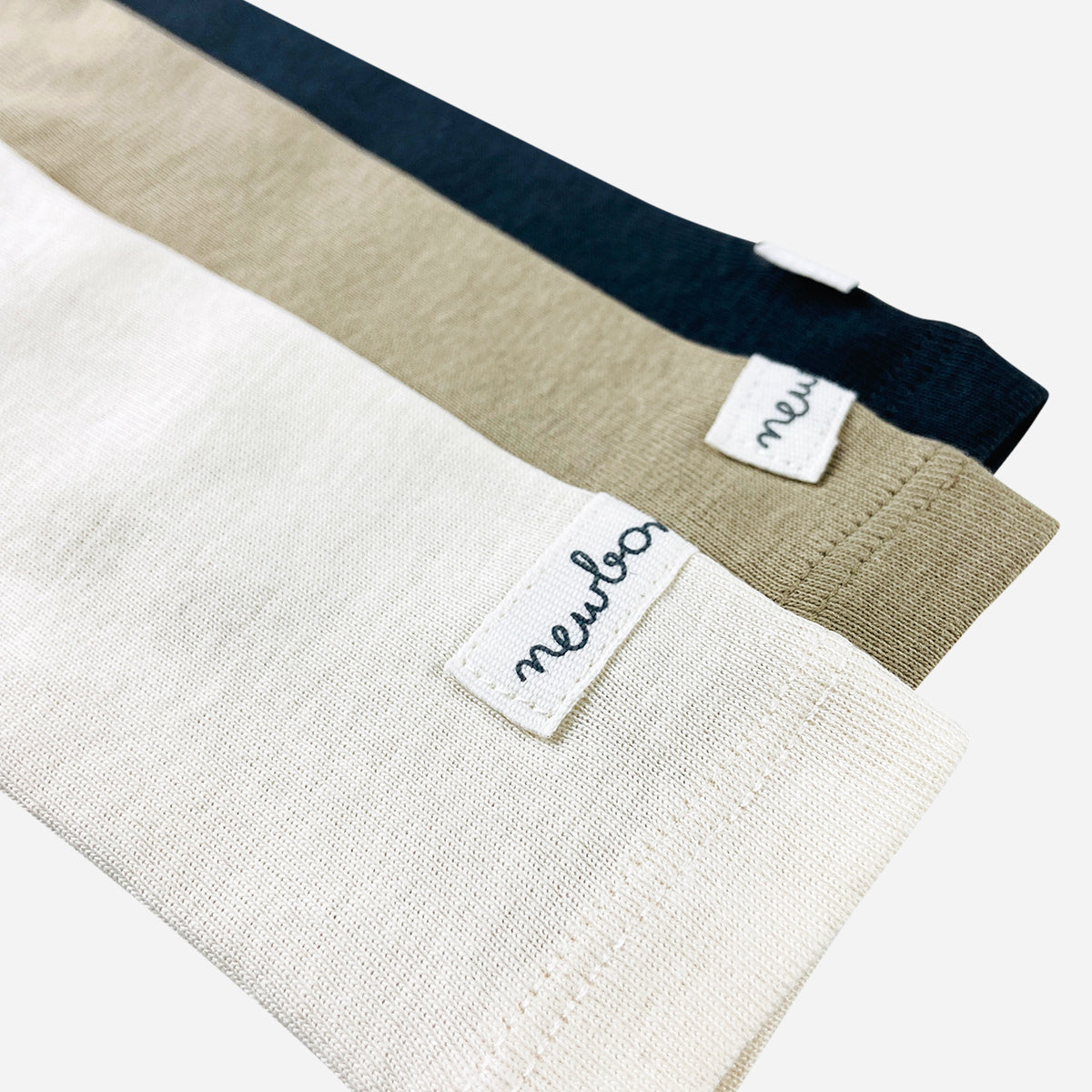 Pack of 3 Baby Long Sleeve Cotton Bodysuit Romper