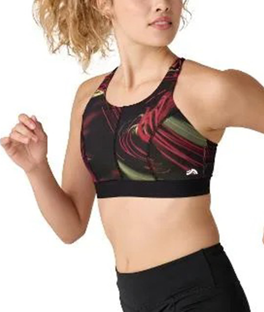 Women's High-Support Padded Racerback Sports Bra