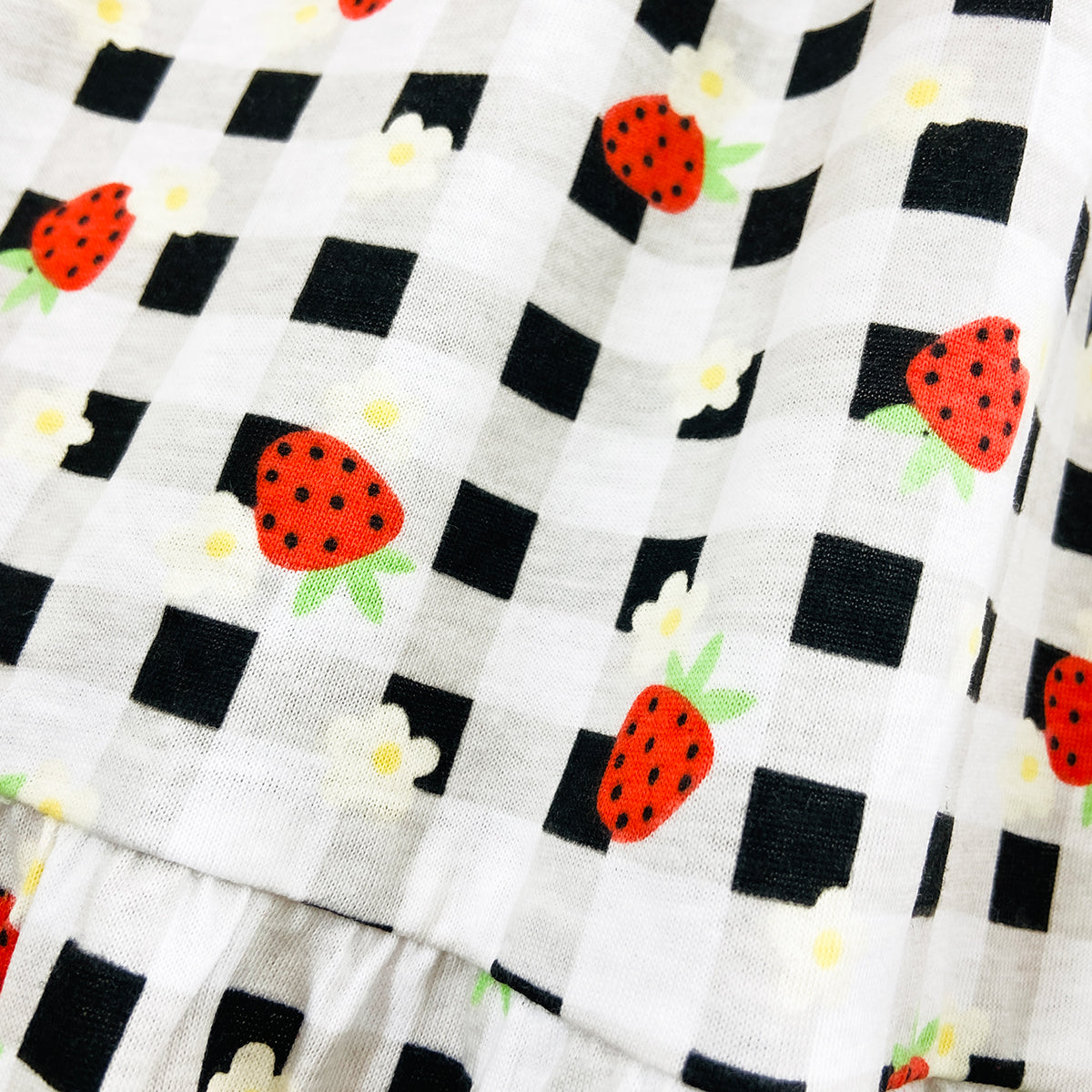 Girls Cute Print Soft Cotton Breathable Casual Summer Dress